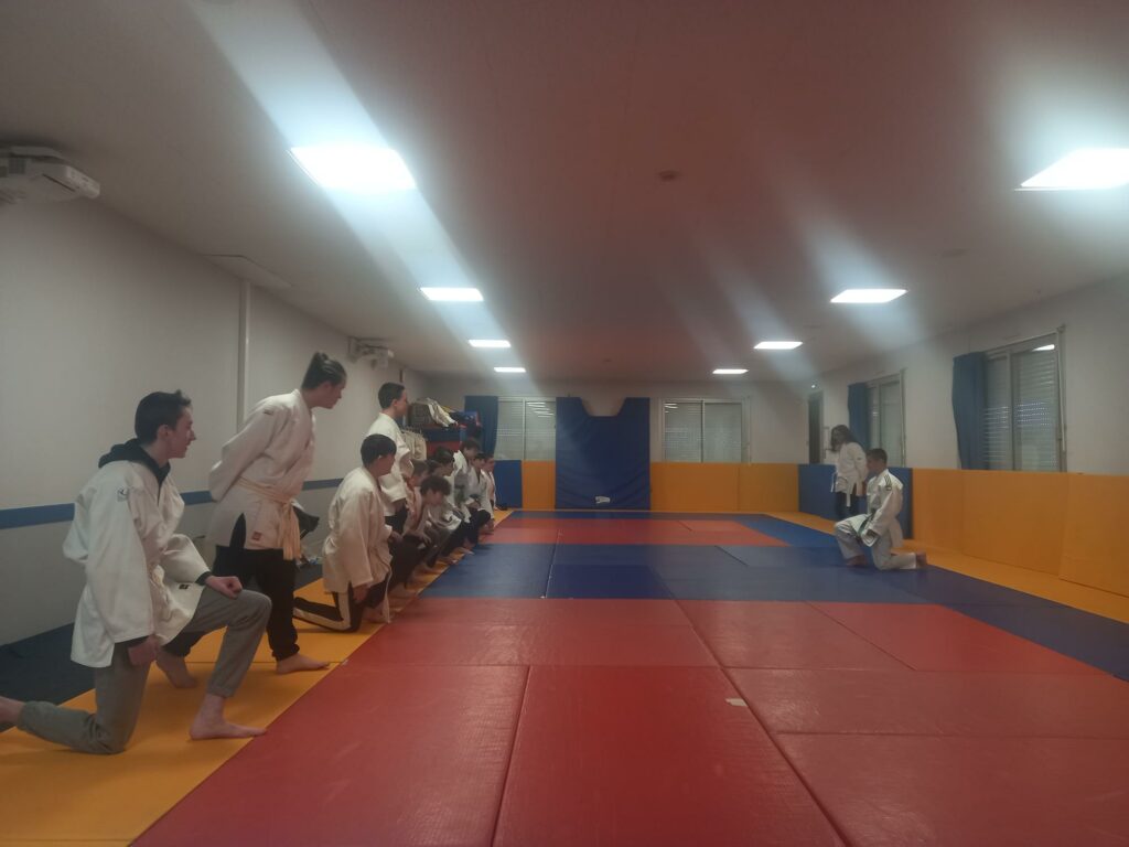 le salut au judo