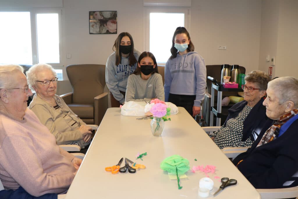 atelier sur le thème du printemps