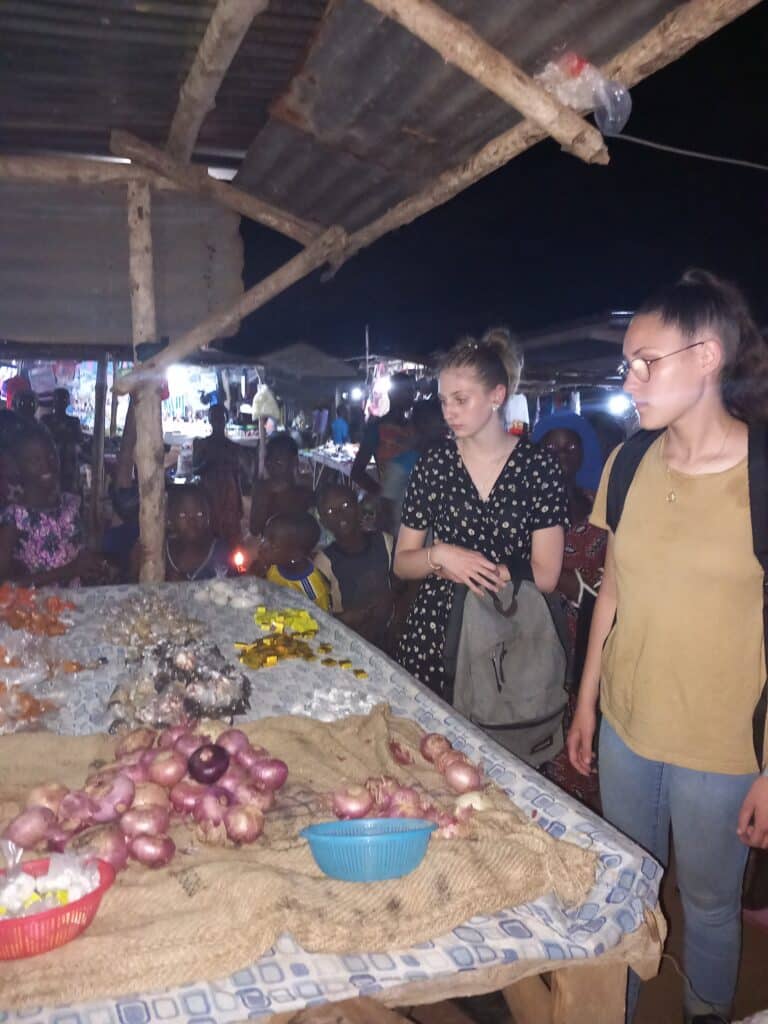 Marché Auriane et Clémence