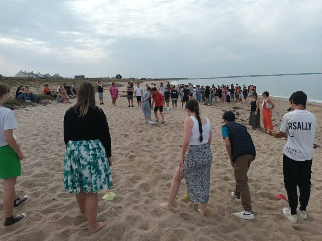 jeux sur le sable