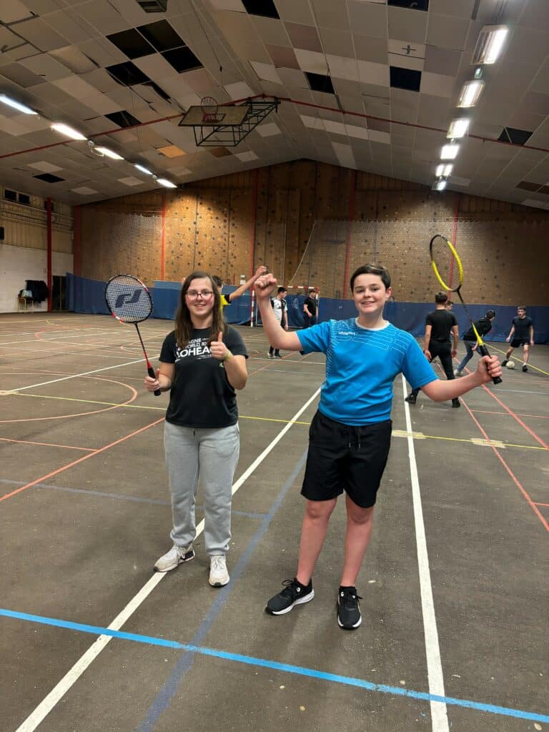 Tournoi de badminton mixte