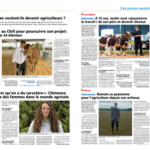 Des élèves du Lycée Saint-Clair mis à l&rsquo;honneur dans la presse pour leur passion de l&rsquo;agriculture