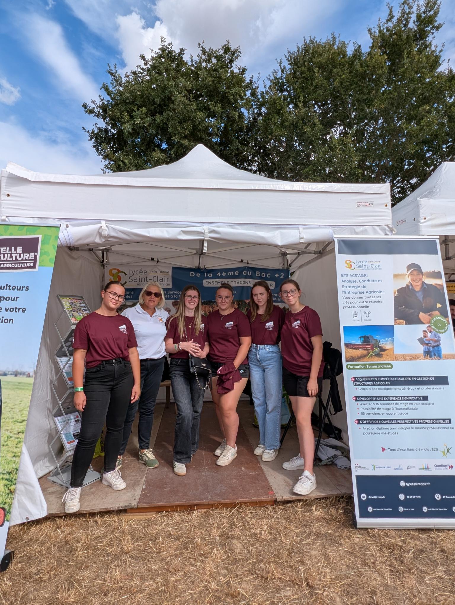Lire la suite à propos de l’article Le Lycée Saint-Clair présent à la Fête de l’Agriculture 44 à Rougé