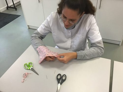 Atelier couture Lycée Saint Clair de Blain